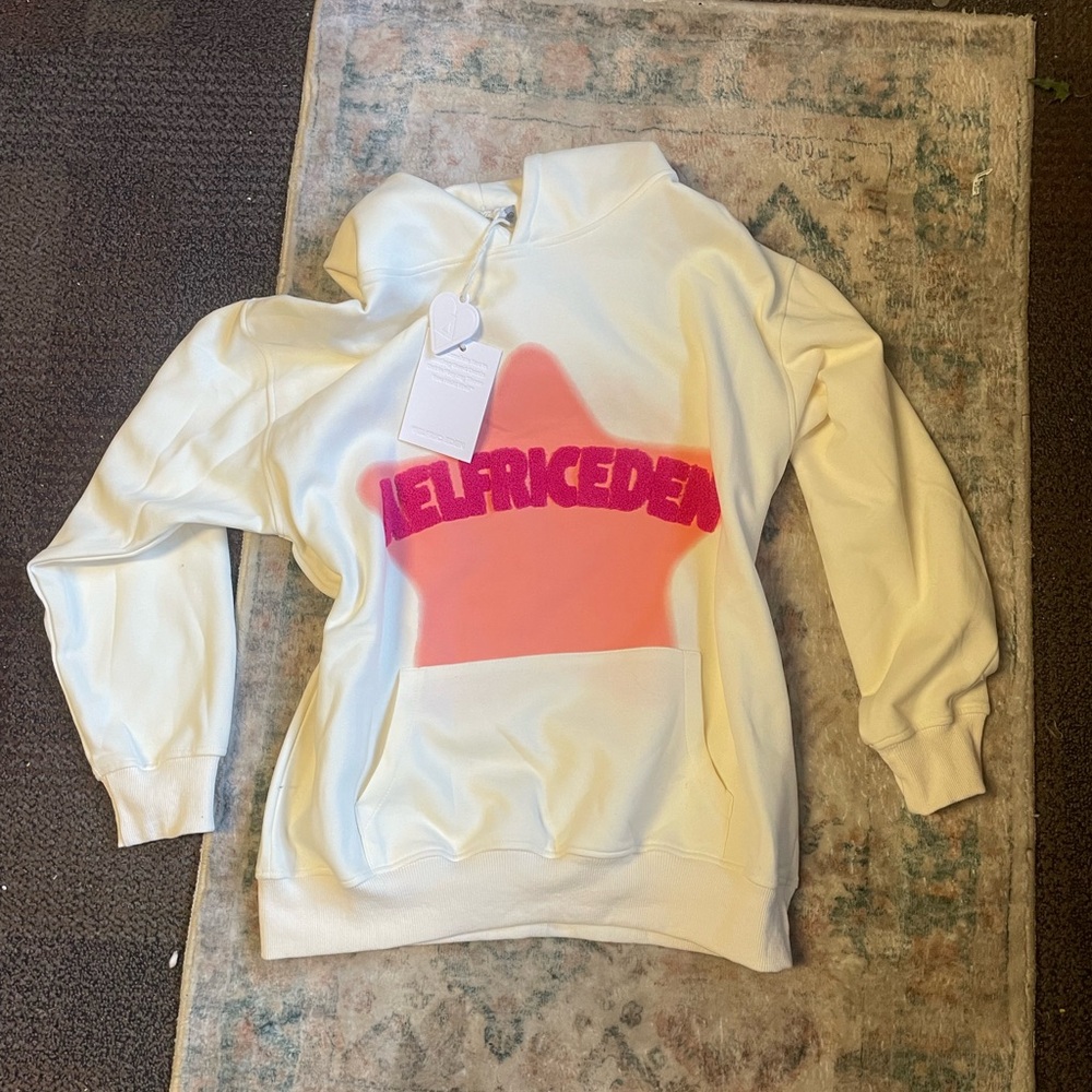 Alferic eden oversized star hoodie